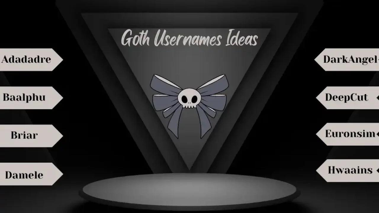 Goth Username Generator: Your Shortcut to the Ultimate Dark Aesthetic