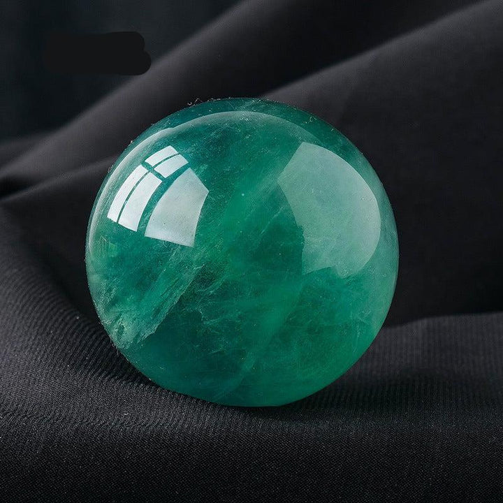 details of 5cm natural crystal ball ornament raw stone desktop crafts