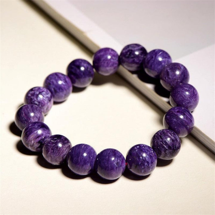 amethyst dragon crystal bead bracelet