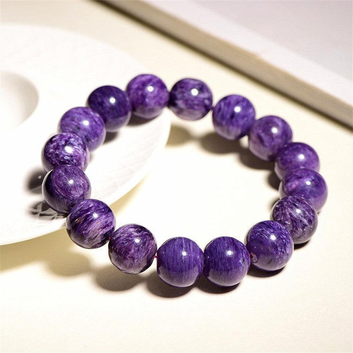 amethyst dragon crystal bead bracelet