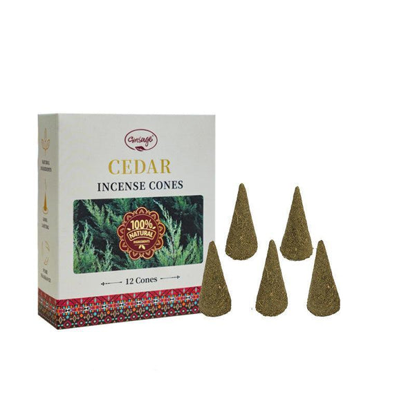 cedar incense cone stickes