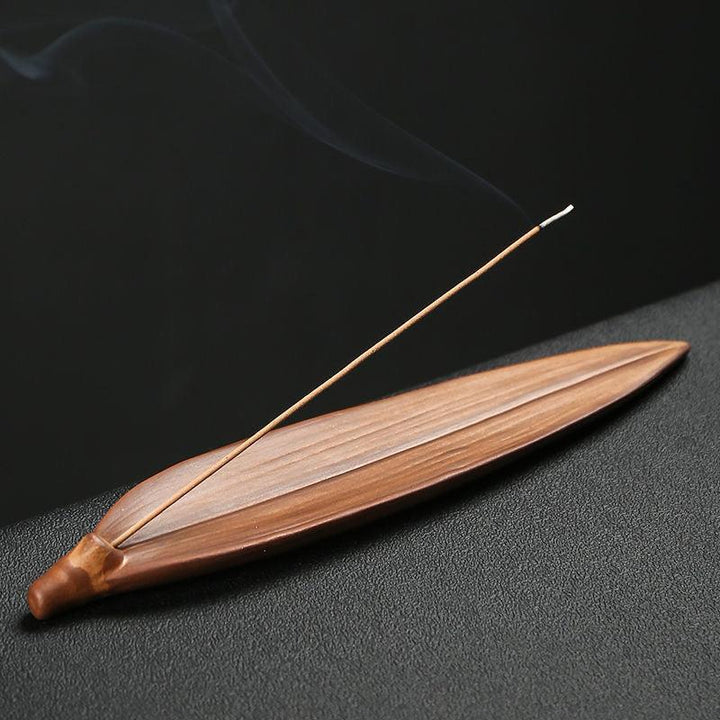 chinese zen garden office ceramic incense burner holder on the table