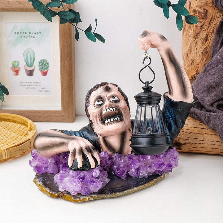 halloween crystal night light ambient decorative lamp