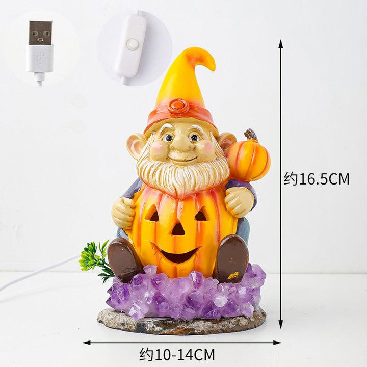 halloween crystal night light ambient decorative lamp