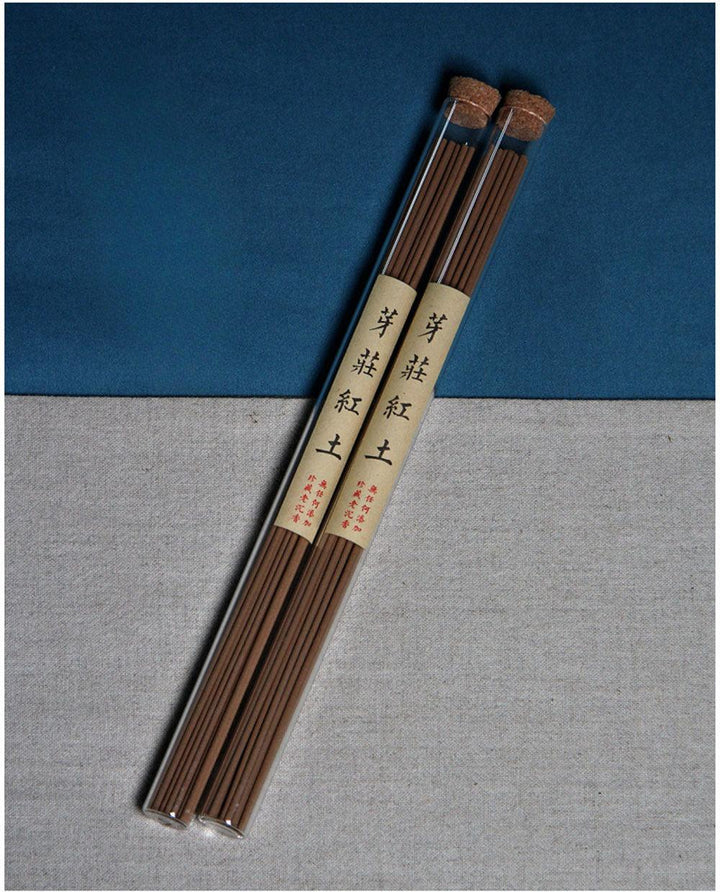 details of handmade sandalwood incense stickes witchcrafts herbs cleansing