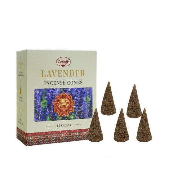 lavender incense cone stickes