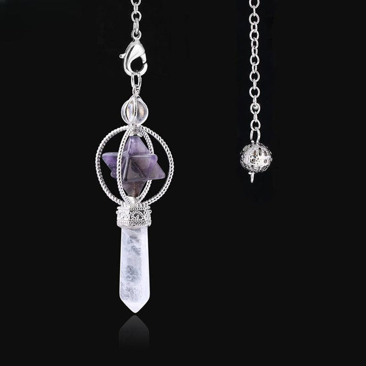 details of merkaba six mansion pendant spirit pendulum pendant rotating