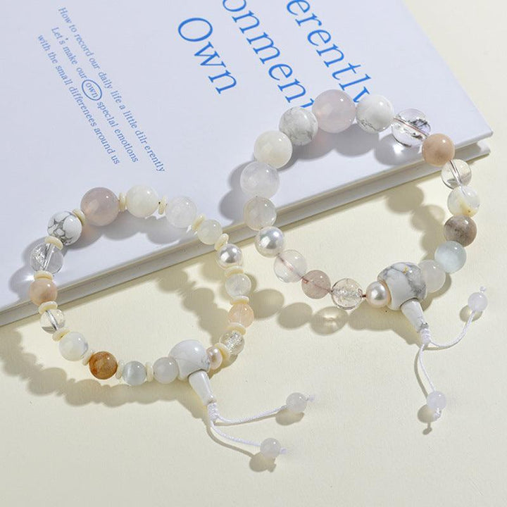 size of metal element bracelet five elements crystal feng shui bracelet
