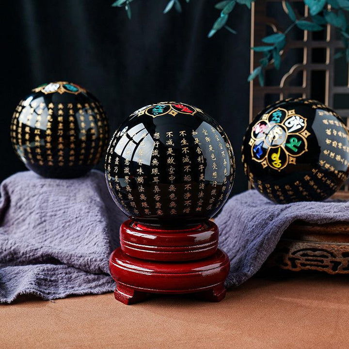 obsidian heart sutra feng shui sphere