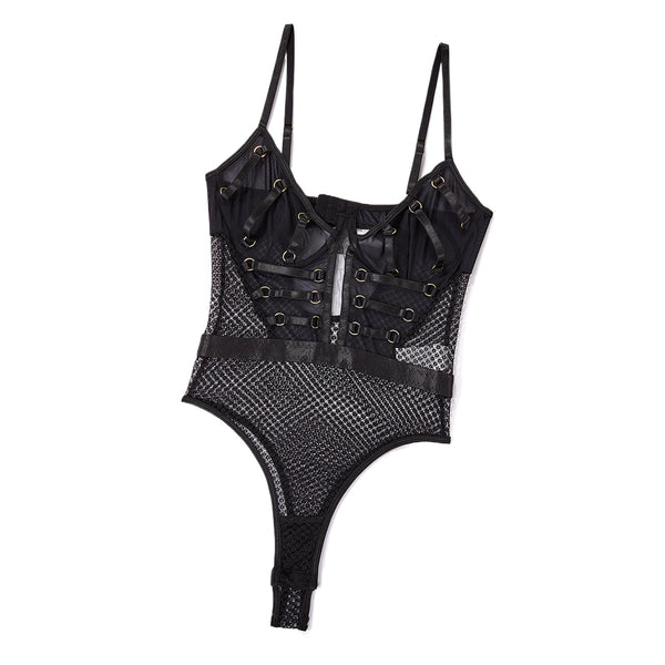 plus-size-black-and-red-sexy-hollow-sheer-gothic-lingerie-bodysuit