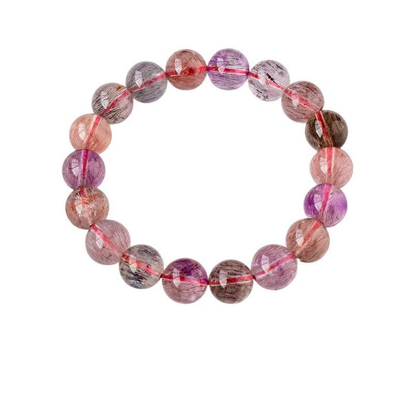 super seven energy crystal beads bracelet