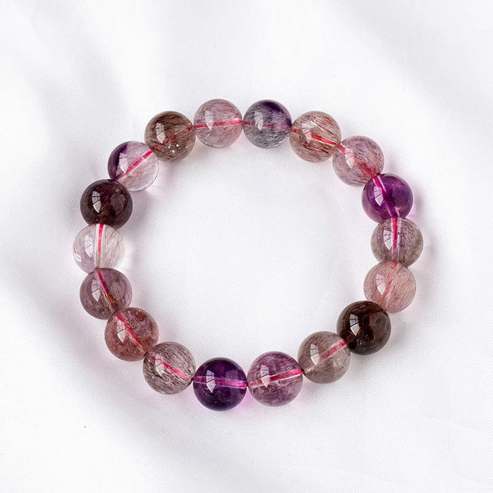 super seven energy crystal beads bracelet
