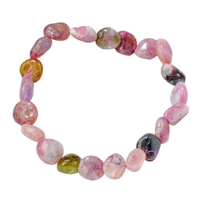 tourmaline tumbled stone crystal bracelet