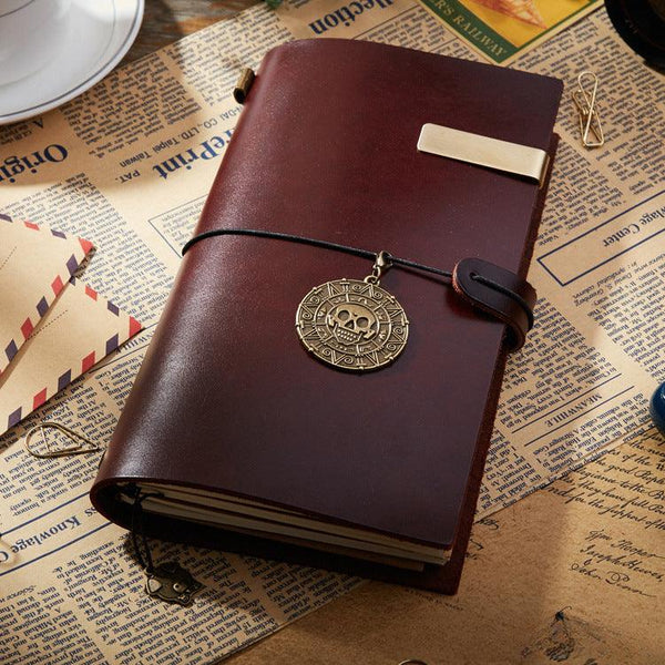 vintage-cowhide-diary-travel-handbook-1