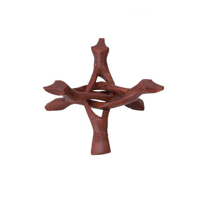 wooden stand incense holder for abalone shell