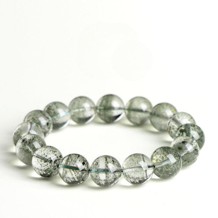 zambian green phantom prosperity beads crystal bracelet