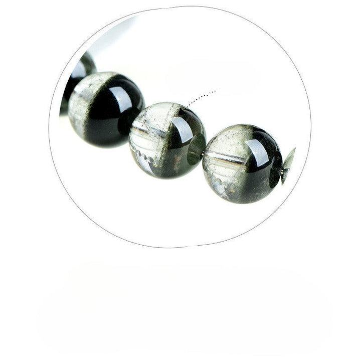 zambian green phantom prosperity beads crystal bracelet